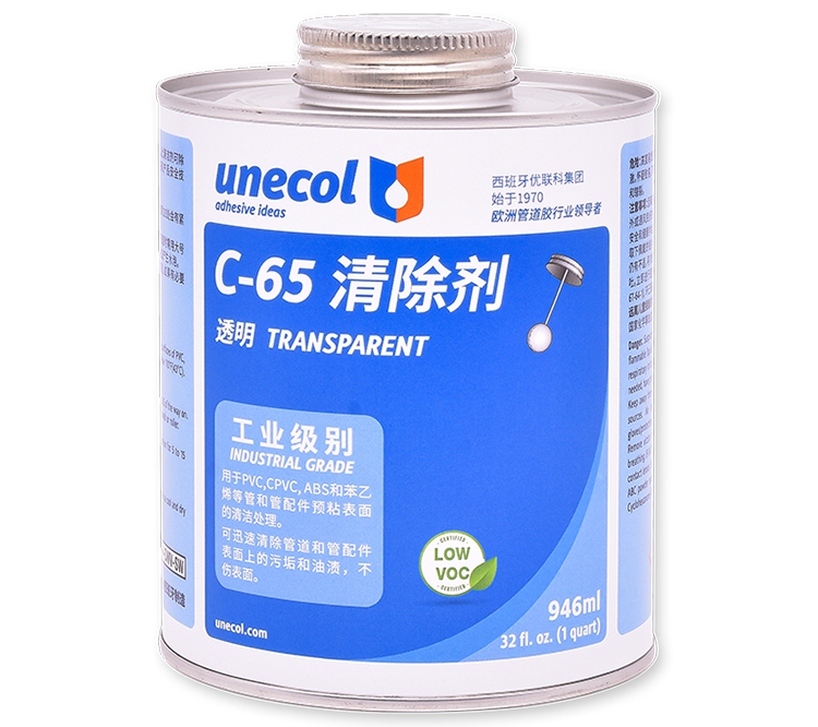 優聯科unecol C-65清除劑 C65 透明